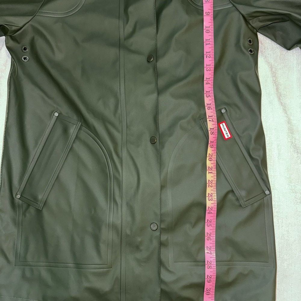 Hunter Women's Acacia Rain Coat, size small, NWT - Picture 12 of 13
